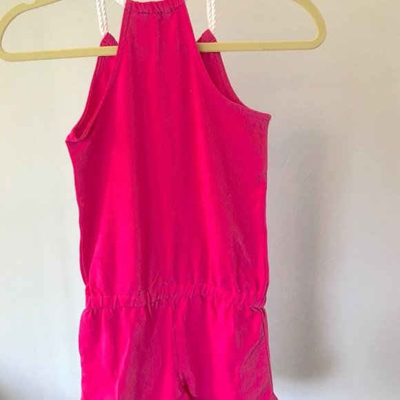 Nautica romper Style NDF0104X color is pink - Picture 6 of 6